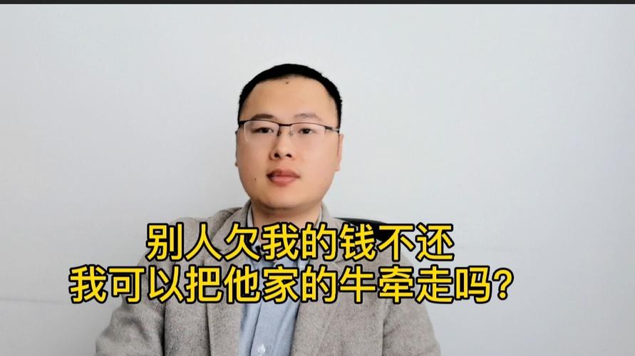 别人欠我的钱不还我可以把他家的牛牵走吗