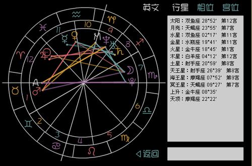 个人占星命盘详解星盘解析最准的站