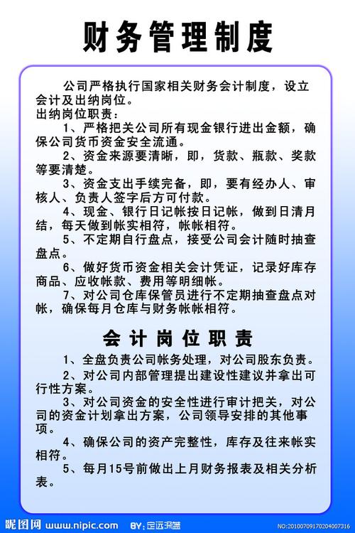 医保财务制度和财务工作职责 医保财务制度