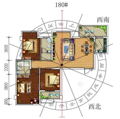 自建房西北位的风水摆什么好呢?西北位