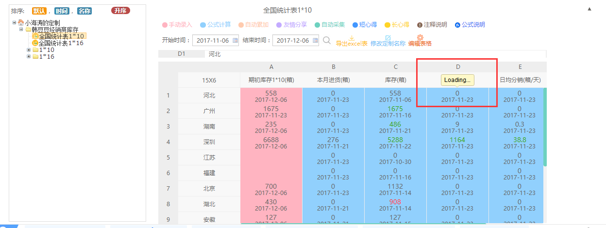 测试20231206行与列