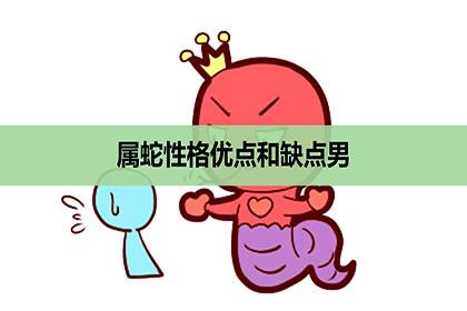 属蛇性格优点和缺点男生特点及脾气解读