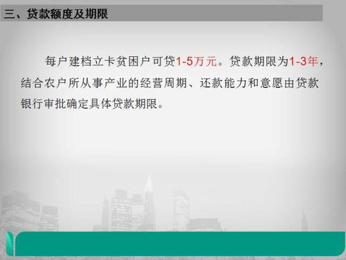 中国农业银行重庆奉节支行精准扶贫小额贷款简介