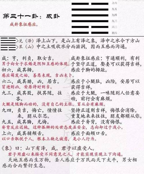 《易经》咸卦(31)