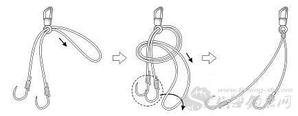 八字环绑子线的方法本地惠生活(鱼线八字环绑法)