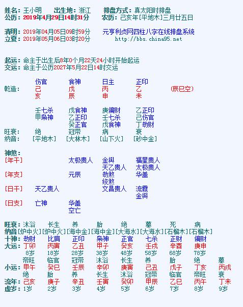 元亨利贞八字排盘系统v2023免费电脑版