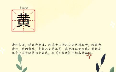 黄姓女孩取名_姓黄的女宝宝名字大全-尚名网