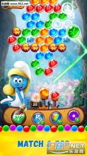 蓝精灵泡泡龙游戏下载-smurfs(蓝精灵泡泡龙安卓版)下载v2.07.