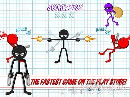 《火柴人枪战2 gun fu: stickman edition》是一款射击类的小游戏