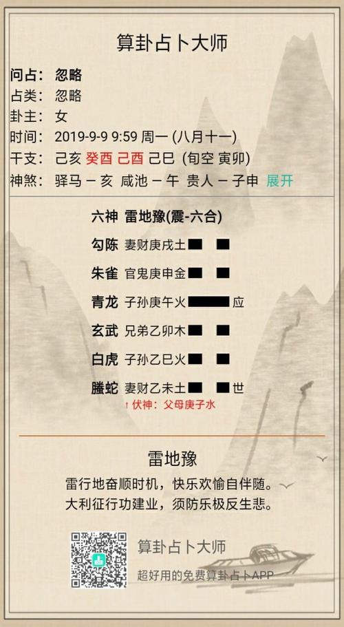 六爻六十四卦之雷地豫卦详解,周易64卦第16卦雷地豫卦解卦