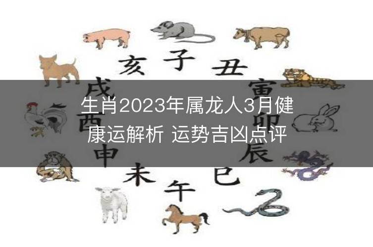 生肖2023年属龙人3月健康运解析 运势吉凶点评