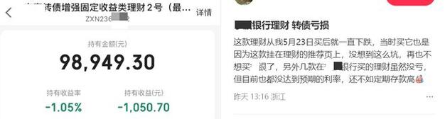 投资者买理财3个月亏千元,理财