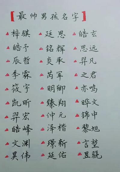 男孩起名中间带嘉的名字(男孩起名大全免费取名宝典)