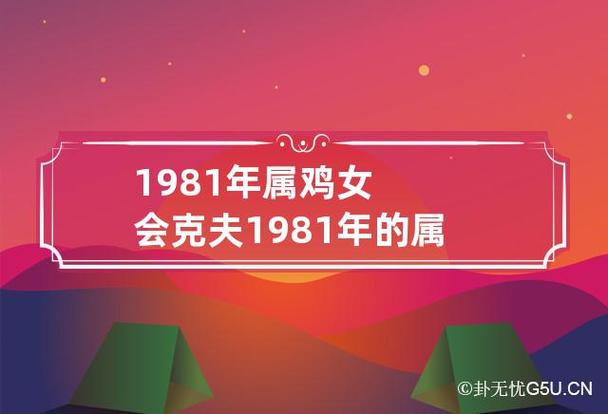 1981年属鸡女会克夫 1981年的属鸡女旺夫吗?