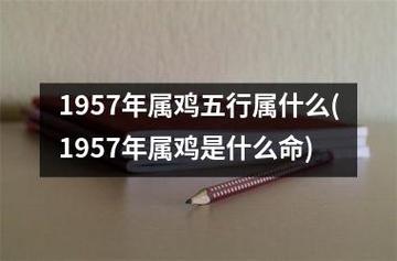 1957年属鸡五行属什么(1957年属鸡是什么命)