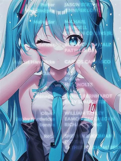 二次元 #初音未来 - 抖音