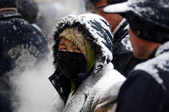 《时代》周刊上的中国大雪灾