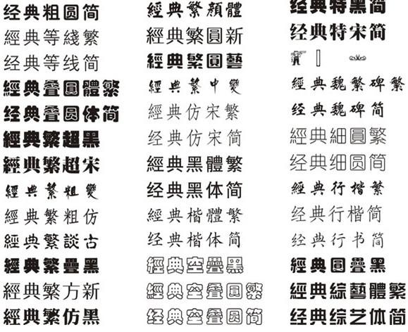 中华字库 (其他语言学相关)