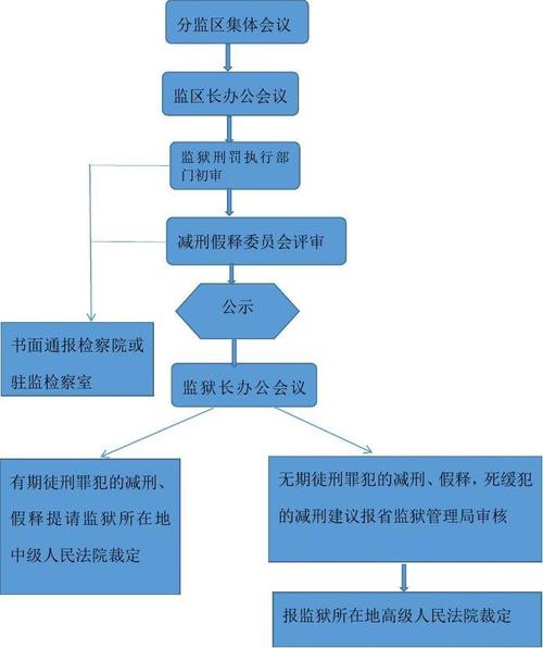 提请减刑假释流程图