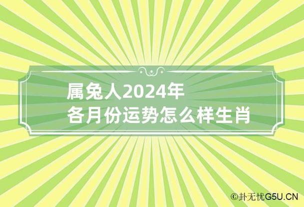 属兔人2024年各月份运势怎么样 生肖兔2024年运势大全