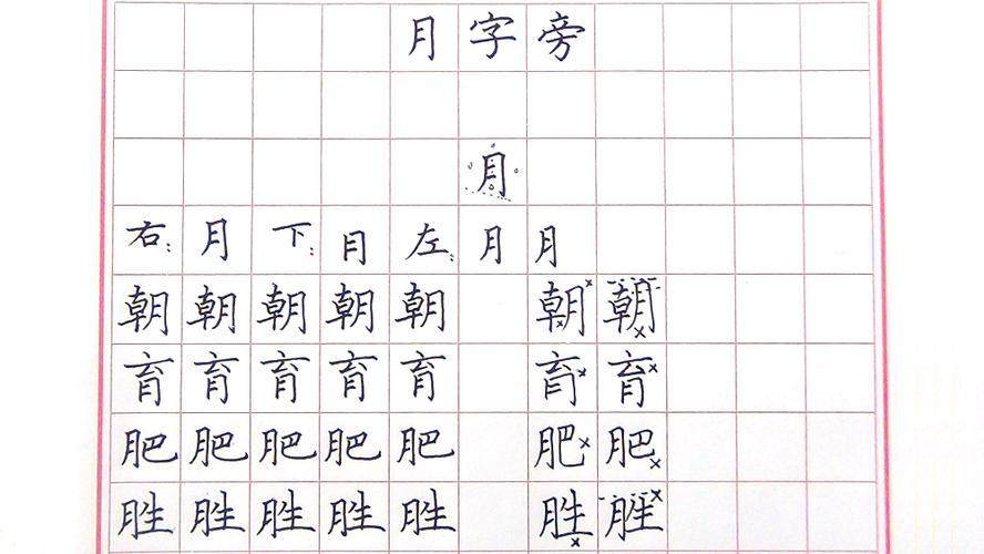 月字旁