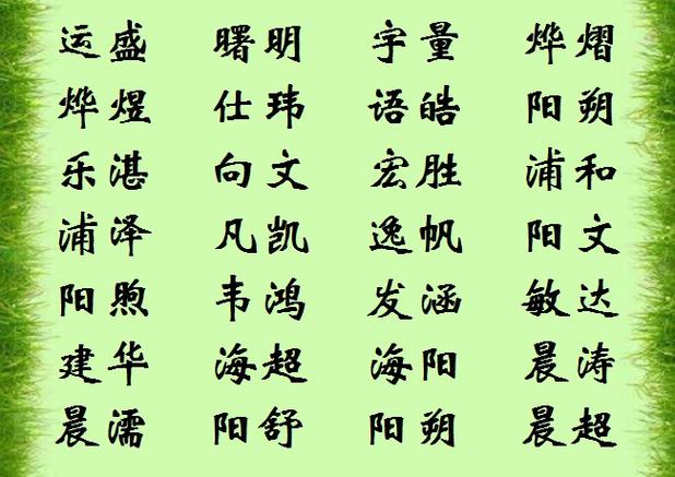 名字带和字男孩名字大全霸气_霸气的宝宝名字大全男孩_好听带海字霸气