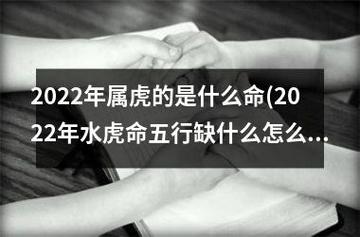 2023年属虎的是什么命(2023年水虎命五行缺什么怎么取名)