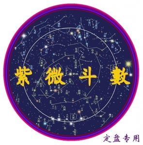 紫微斗数紫薇星斗定盘八字阴阳历出生时辰校对定星盘用神